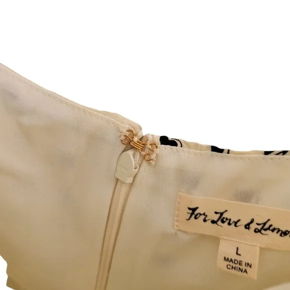 For Love and Lemons Sweetheart Mini Dress in Cream - Picture 12 of 12